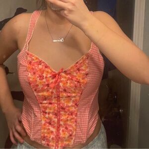 Floral Pink Women's Top